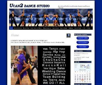 Website developed by the Design Web for the Ucan2 Dance Studio Website developed by the Design Web for the Ucan2 Dance Studio