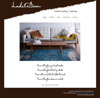 chocolateBrown website